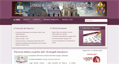 Desktop Screenshot of diocesifrosinone.it